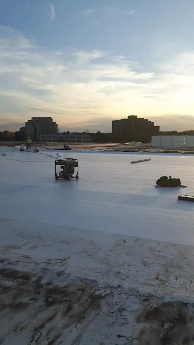 Black and White Commercial Roofing Picture 3