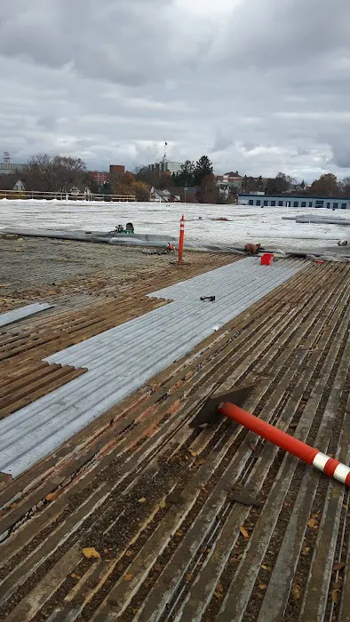 Black and White Commercial Roofing Picture 5