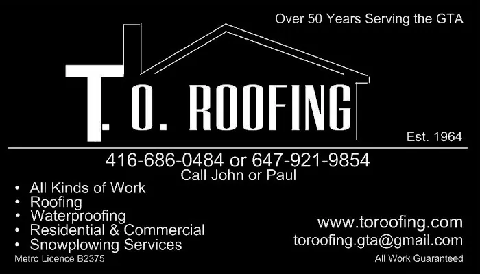 T.O. Roofing & Snowplowing Picture 4