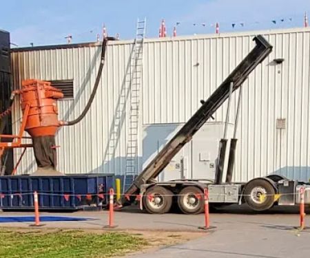 Roof Vacuuming - Ontario Disposal Bins