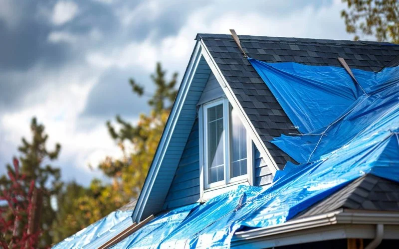 Emergency Roof Tarping: Steps to Take After Storm Damage