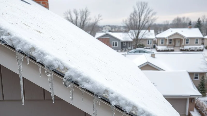 How to Avoid Ice Dams & Icicle Damage Along Eaves