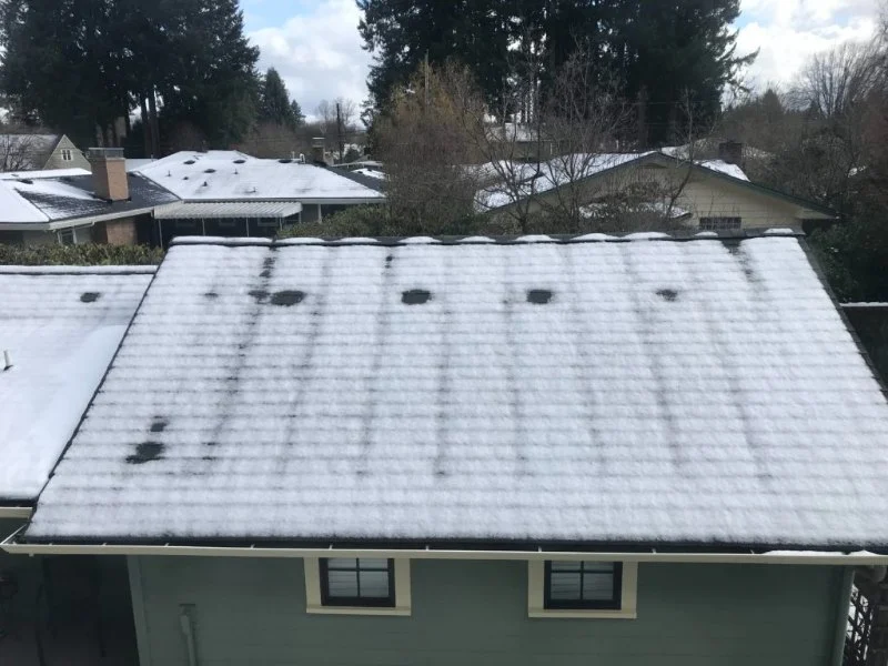 How Roof Pitch Affects Snow Accumulation & Melting