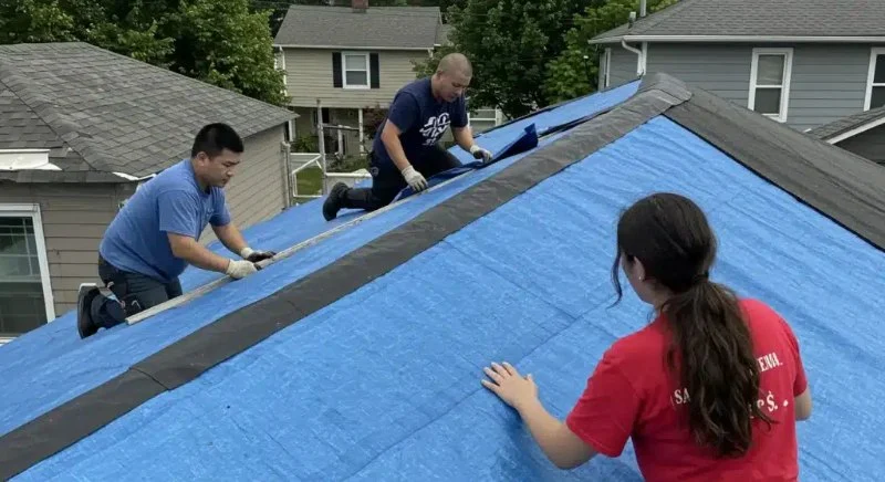 Emergency Roof Tarping After Storm Damage: Quick and Effective Steps