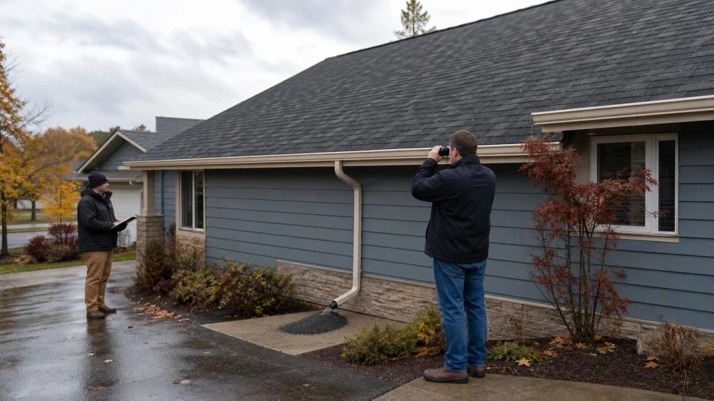 Roof Granules in Gutters: When the Amount Needs a Check
