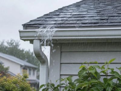 Why Gutters Overflow During Rain and What to Check Safely