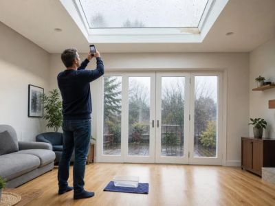 How to Check a Skylight Leak Safely From Inside Your Home