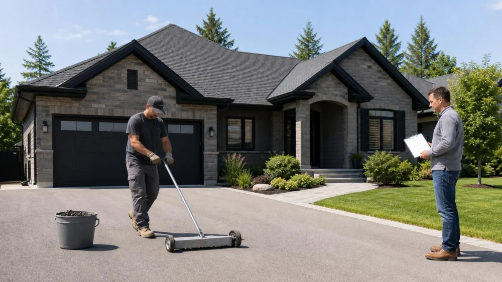 Roofing Cleanup Checklist for the Final Walkthrough