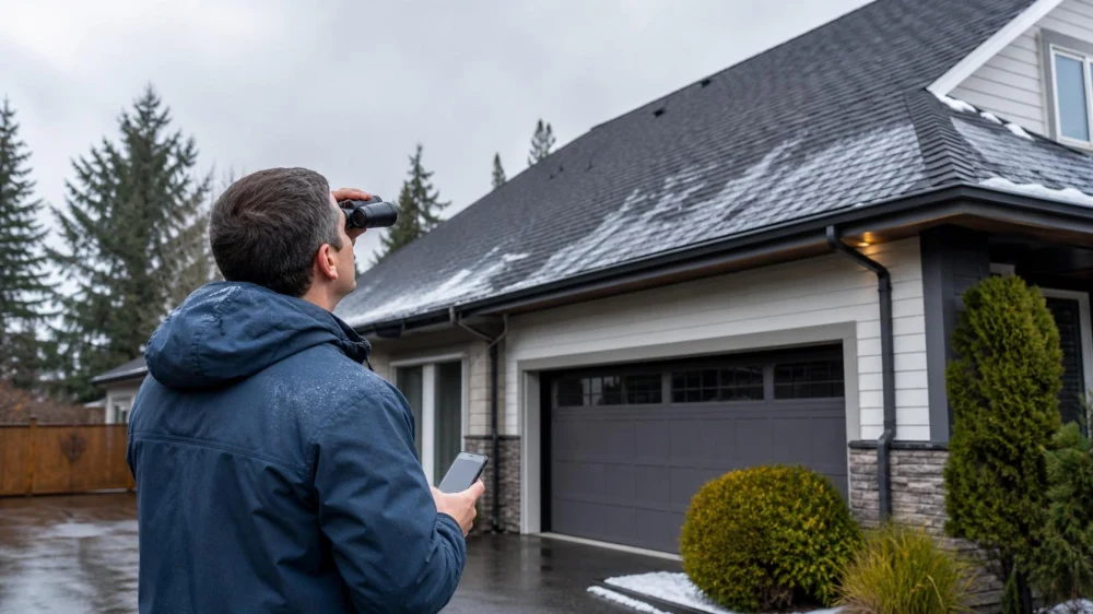 How to Check Your Roof After a Storm From the Ground