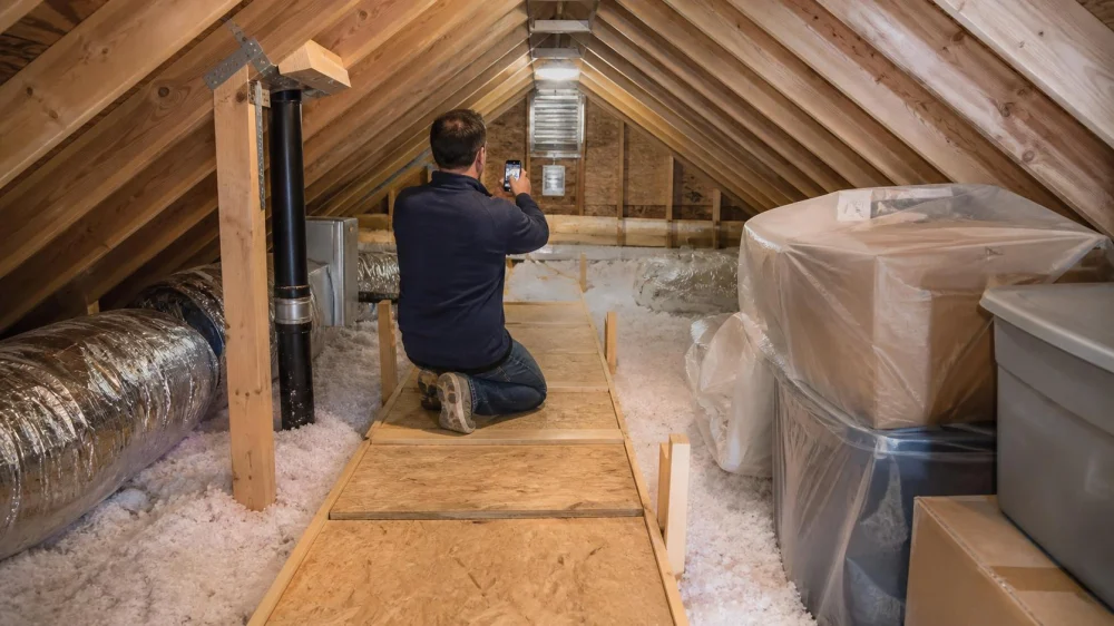 Prepare the Attic Before Roofing Work Starts Above