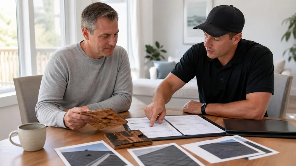 Roofing Quote: Decking Allowances and Hidden Damage