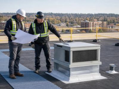 Rooftop HVAC and Roofing Work: Coordinate the Trades