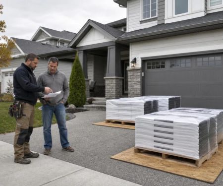 Roofing Material Delivery: Protect Your Driveway and Access