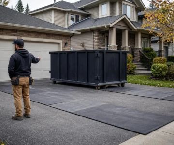Roofing Dumpster Plan: Driveway, Access, and Weight