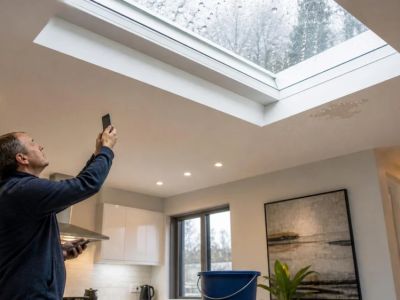 Moisture Around a Skylight: Record Clues Before Repair