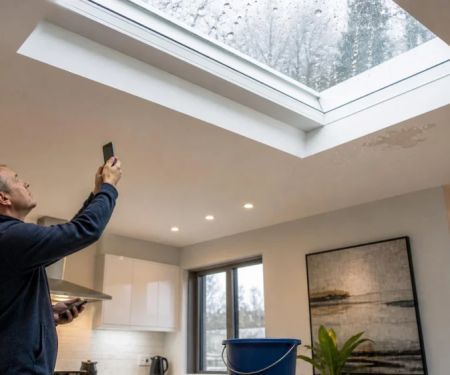 Moisture Around a Skylight: Record Clues Before Repair