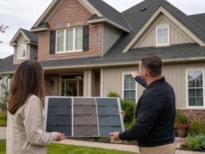 Roof Shingle Colour and Profile: Compare Samples at Home