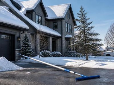 Roof Snow Removal in Canada: Stay on the Ground and Plan