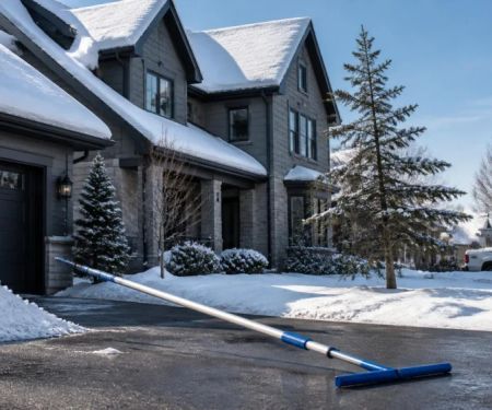 Roof Snow Removal in Canada: Stay on the Ground and Plan
