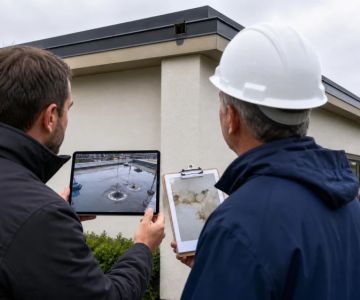 Flat Roof Ponding Water: Record It and Call a Roofer