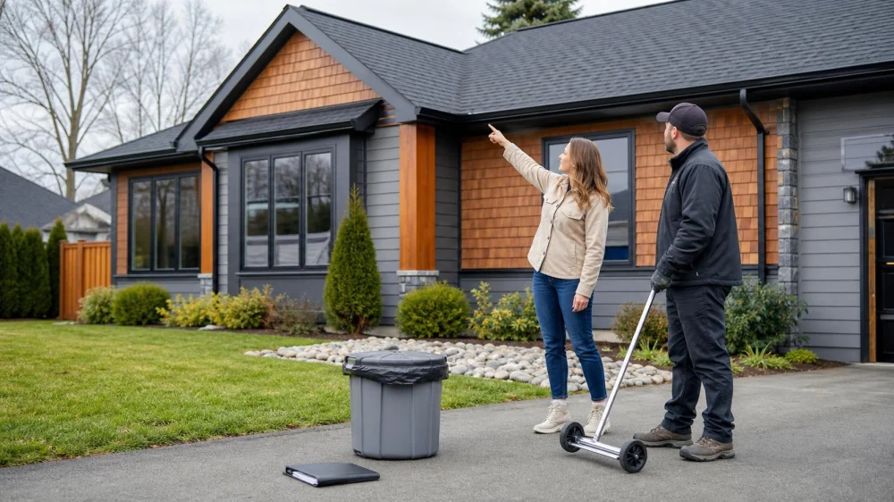 Roofing Cleanup Walkthrough: Gutters, Siding, and Yard