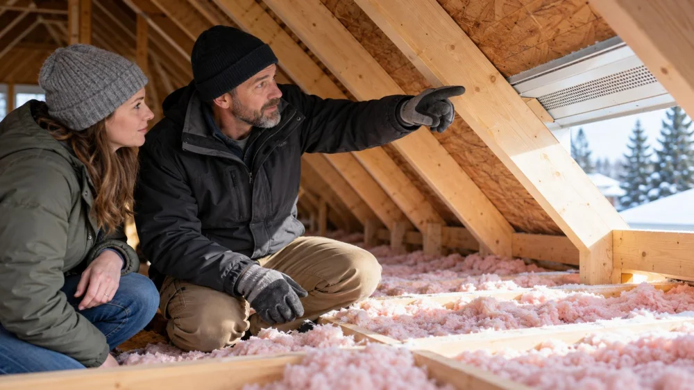 Roof Attic Insulation Edge: Airflow, Eaves, and Review