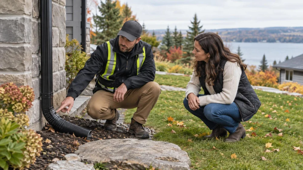 Gutter Discharge Review: Outlets, Slope, and Foundation