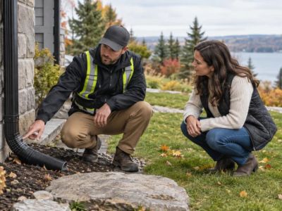 Gutter Discharge Review: Outlets, Slope, and Foundation