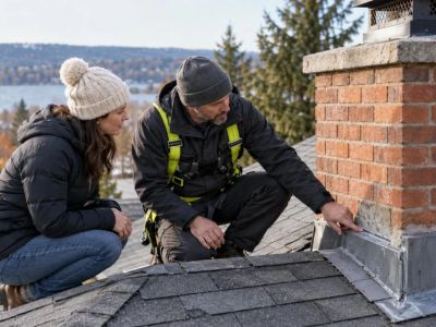 Roof Chimney Flashing: Joints, Sealant, and Leak Clues