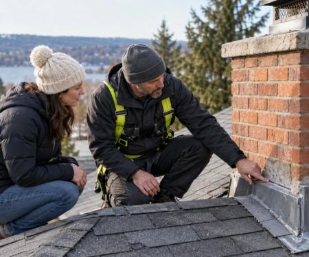 Roof Chimney Flashing: Joints, Sealant, and Leak Clues