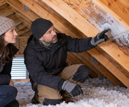 Roof Attic Frost Check: Moisture, Airflow, and Safe Access