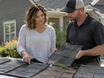 Roof Shingle Sample Check: Colour, Batch, and Approval